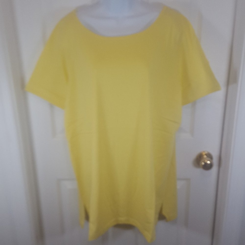 Silhousettes Blouse Yellow Size XL